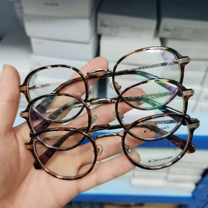 TR90 Lightweight Letter Design Solid Optical Eyeglasses