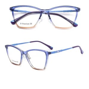 TR90 Lightweight Women’s Eyeglasses BT18009 with Titanium Temple