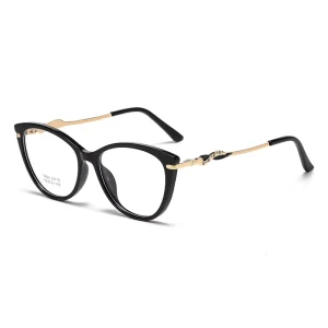 TR90 Photochromic Cat-Eye Glasses with Blue Light Protection