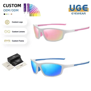 TR90 Polarized Sport Sunglasses UV400 with Adjustable Strap