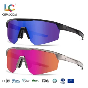 TR90 Polarized Sports Sunglasses UV400 High-Transmittance Lens Unisex Outdoor Eyewear