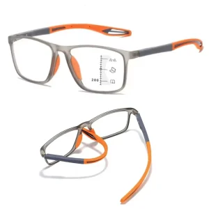 TR90 Progressive Multifocus Anti-Blue-Light Sunglasses Reading Glasses for Driving
