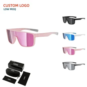 TR90 Shield Sports Sunglasses Polarized Cycling Eyewear for Men and Women