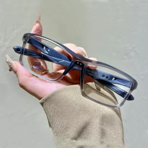 TR90 Square Cycling Optical Eyeglass Frames Windproof Sports Goggles for Men and Women