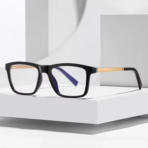 TR90 Square Unisex Full-Rim Optical Glasses Frame with Anti-Reflection Coating