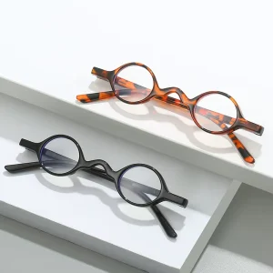 TY237 1pc Unisex PC TR Small-Lens Blue Light Blocking Reading Glasses, 1.0-4.0 Presbyopia