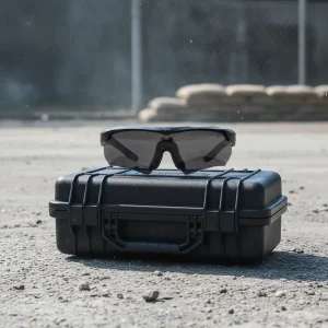 Tactical CS Play Safety Goggles Windproof Dustproof Eye Protection for Personal Defense