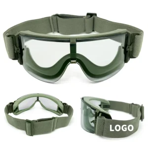 Tactical Sunglasses ANSI Z87.1 CE Certified Impact resistant Anti fog Shooting Goggles Custom logo Hunting Glasses Set