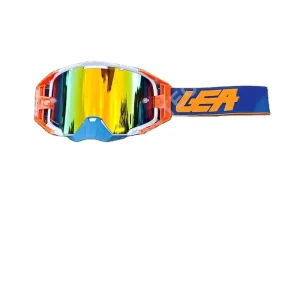 Tear-Off-Film Motocross Goggles with Anti-UV Anti-Fog Double Lenses for Dirt Bike Racing
