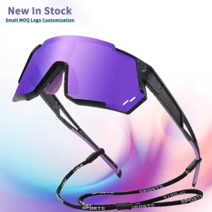 Tendencia New Design Big Frame Colorful Lens Polarized Outdoor Skiing Goggles Unisex Sunglasses