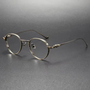 Textured Titanium Optical Glasses Frames