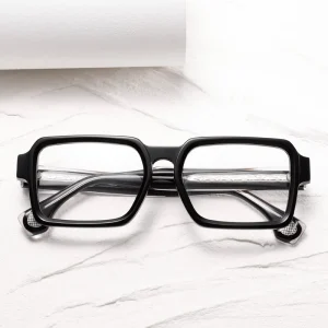 The New JMM Style 78RX Product Features the Same Thick Material Large Square Frame Retro Men’s Women’s Myopia Glasses