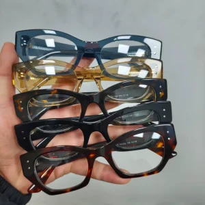 Thick Acetate Optical Eyeglass Frames with Simple Pattern