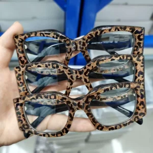 Thick Acetate Optical Eyeglasses Frames Simple Pattern
