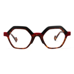 Thick Small Frame Eyewear Men Luxury Brand Women Irregular Transparent Designer UV400 High Quality Eyewear