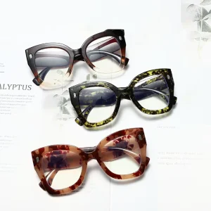 Thick Temple Optical Eyeglass Frames for Men and Women