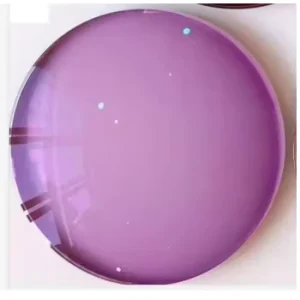 Thinkey 1.56 Photo purple pink Blue Grey Brown Optical Plastic Two piece Progressive Prescription Lens 70MM Customized Thickness
