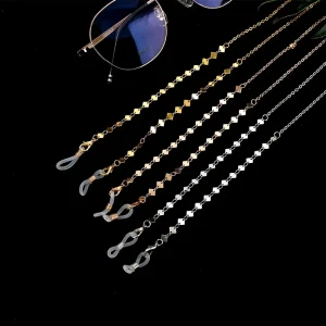 Three color Optional Fine Glasses Accessories Chain Metal Eyeglasses Chain Eye Glasses Chain