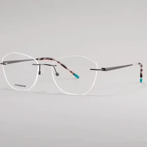 Titanium Frameless Optical Eyeglass Frames