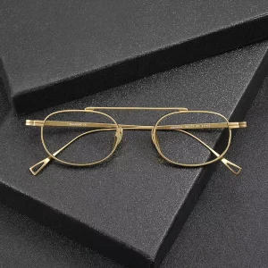 Titanium Full-Rim Optical Eyeglass Frames for Men and Women