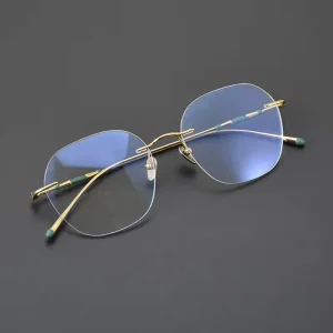 Titanium Rimless Frames Spectacles Optical Eye Glass Glasses for Men and Woman ARLT5930