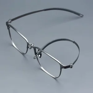 Titanium Ultralight Rectangle Prescription Eyeglass Frames