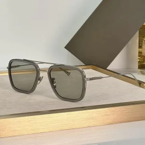 Top Alloy Metal Frame Polarized Men’s Glasses Classic Business Sunglasses Luxury Design Classic Vintage square Sunglasses Women