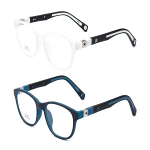 Tr90 180 Degree Flexible Hinge Children Silicone Eyewear Spectacles Kid Optical Glasses Frames
