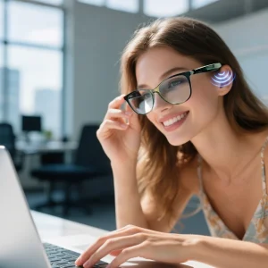 Translation Glasses Innovative AI Smart Glasses with Voice Wake up ChatGPT Assistant Real time Translation Eyewear