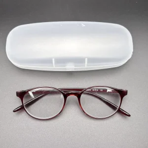 Transparent Eyeglass Storage Case