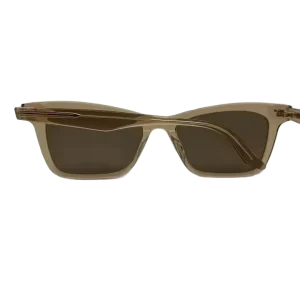 Transparent Vintage Sunglasses, Diamond Face Style