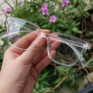 Transparent Women Glasses Frame Men Eyeglasses Frame Vintage Square Clear Lens Glasses Optical Spectacle Frame
