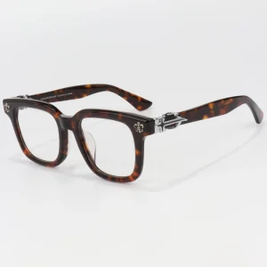 Trending Luxury Female Kitchen Black Acetate Glass Frames Big Nose Decorative Designs Branded Biker Glasses Optics Online Custom