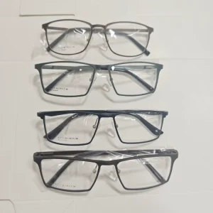 Trendy Aluminium Optical Frames Stock Clearance Mixed Durable Lightweight Unisex Stylish Daily Wear Eyeglasses Frame Eyewear