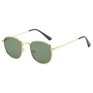 Trendy Fashion Sunglasses Round Frame Unisex Metal Sunglasses Manufacturer