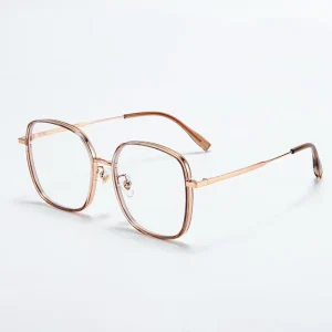 Trendy Large Eyeglasses Frame Women All match Myopia Optical Spectacles M2989 3