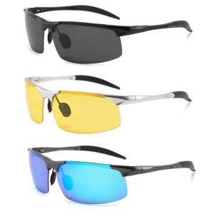 Trendy Women Men Sports Sun Glass Rimless New Designer Sunglasses Sport Sunglass Custom Logo