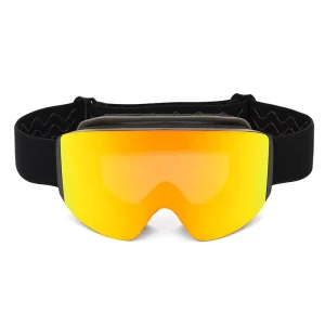 UV Protection Cylindrical Magnetic Outdoor Play Snow Sport Goggles Children Custom Logo Skiing Goggles