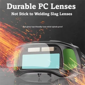 UV Protection Safety Goggles for Jewelry Making Metal Work and Arc Welding Adjustable Auto-Darkening