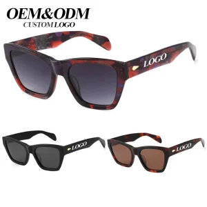 UV400 Cat-Eye Acetate Sunglasses for Women
