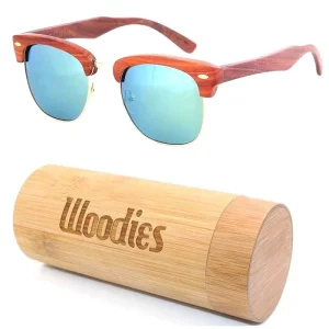 UV400 Lightweight Floatable Bamboo Wood Sunglasses