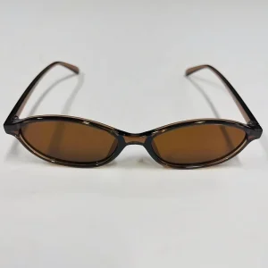UV400 PC Material Vintage Oval Sunglasses CE Certified Increase comfort and Protect Eyes From Intense Reflection off Wind Water