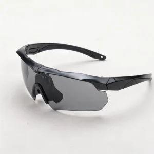 UV400 PC Tactical Sports Sunglasses, Multicolor, with Accessories