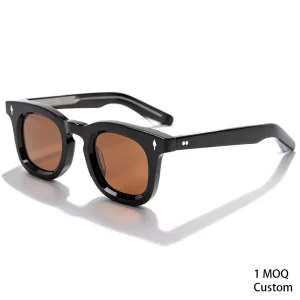 UV400 Polarized Acetate Sunglasses with Full Rim and Gradient Lenses, Unisex, 1pc Minimum
