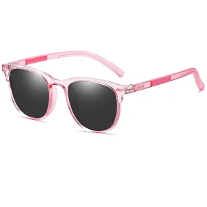 UV400 Polarized Kids’ Sunglasses with Comfortable TR Frames