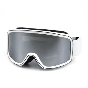 UV400 Protection Tactical TPU Frame Full Rim Snowboard Goggles Adjustable Straps