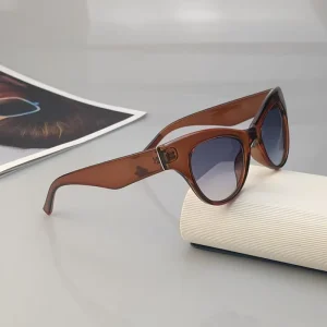 UV400 Unisex Oversize Sunglasses Black Frame Glass Lenses