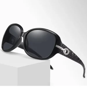 UV400 Women’s Sunglasses Large Frame Fashion Trend Acetate TAC Multi Functional Polarized Glasses Customization