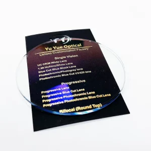 UV420 Blue Cut CR39 Optical Lenses Blue Light Blocking Eyeglass Lenses Clear Blue Green Filters Factory