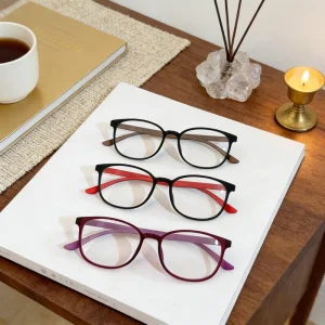 Ultra Light Elastic Unisex Square Face Presbyopic Reading Glasses